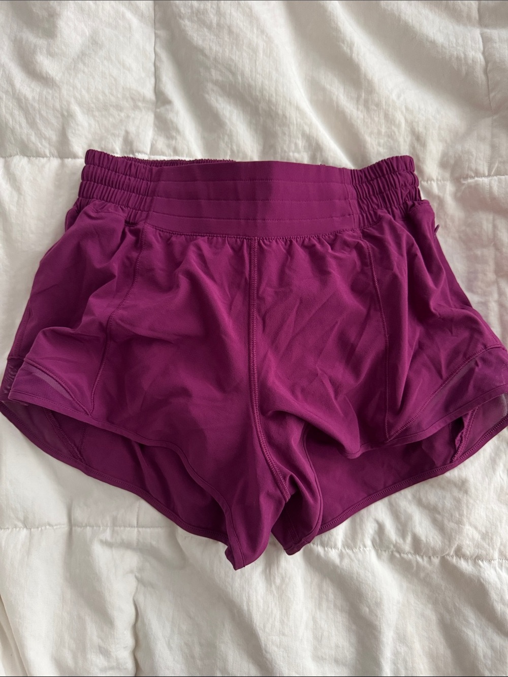 lululemon athletica Women's Athletic Shorts in chilled grape